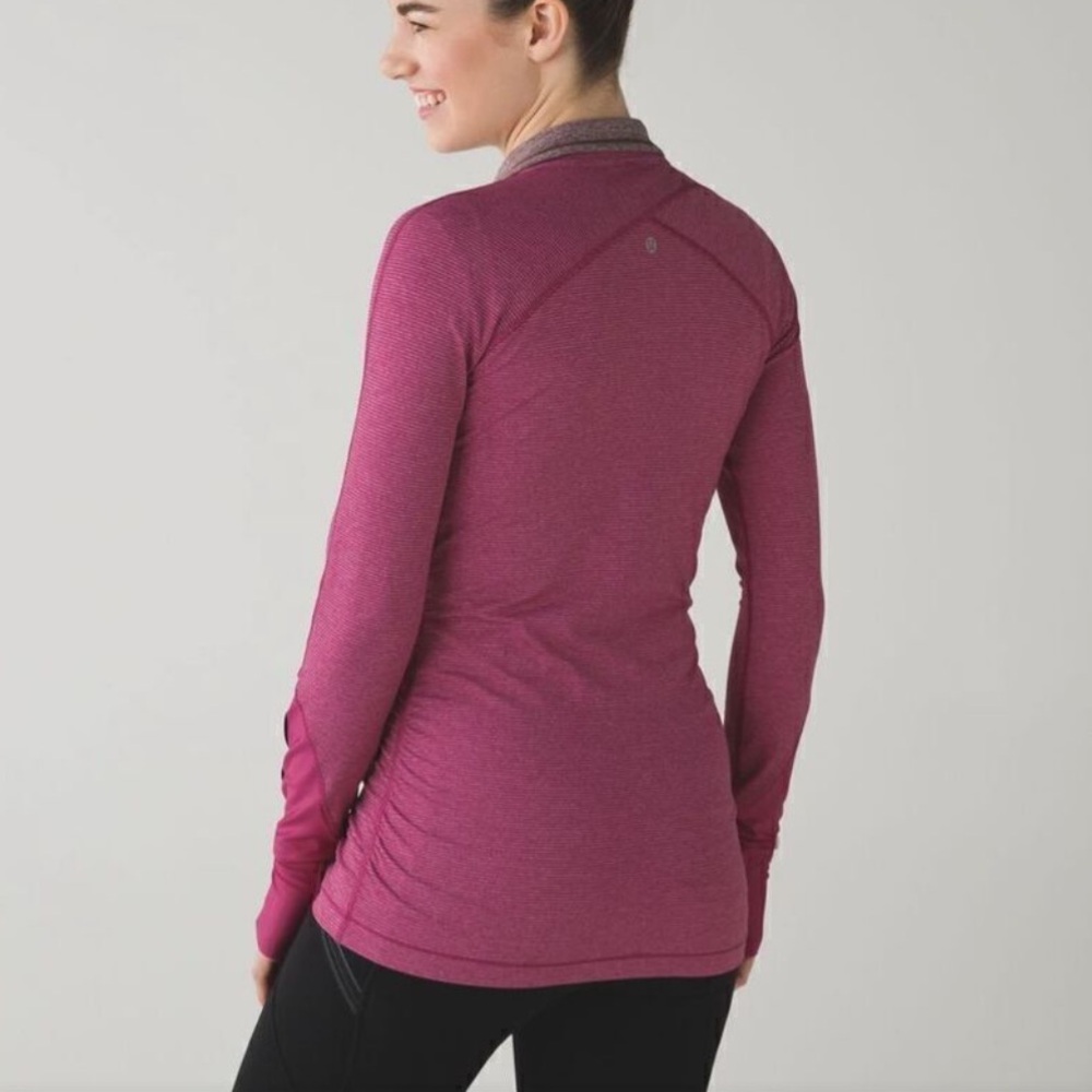 Lululemon Kriss Cross 1/2 Zip Womens - Picture 2 of 12
